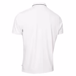 Calvin Klein Mens 2025 Belmont Moisture Wicking Technical Golf Polo Shirt - M, White
