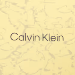 Calvin Klein Mens 2025 Abstract Watercolour Printed Stretch Golf Polo Shirt - M, Lemon