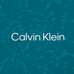 Calvin Klein Mens 2025 Abstract Watercolour Printed Stretch Golf Polo Shirt - L, Sea Green