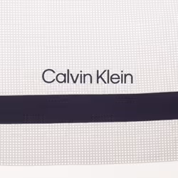 Calvin Klein Mens 2025 Clearview Moisture Wicking Technical Golf Polo Shirt - XL, White