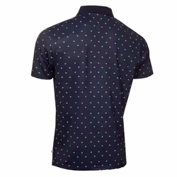 Calvin Klein Mens 2025 Riverton Moisture Wicking Technical Golf Polo Shirt - XL, Navy
