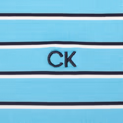 Calvin Klein Mens 2025 Winchester Moisture Wicking Breathable Golf Polo Shirt - M, Aquarius
