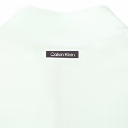 Calvin Klein Mens 2025 Concord Full Zip Stretch Soft Wicking Golf Sweater - L, Light Jade