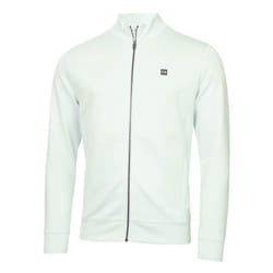 Calvin Klein Mens 2025 Concord Full Zip Stretch Soft Wicking Golf Sweater - XL, Light Jade