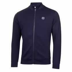 Calvin Klein Mens 2025 Concord Full Zip Stretch Soft Wicking Golf Sweater - M, Navy