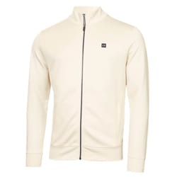 Calvin Klein Mens 2025 Concord Full Zip Stretch Soft Wicking Golf Sweater - L, Turtledove