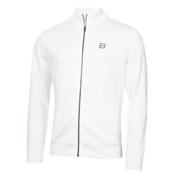 Calvin Klein Mens 2025 Concord Full Zip Stretch Soft Wicking Golf Sweater - XL, White