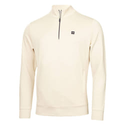 Calvin Klein Mens 2025 Concord Half Zip Stretch Soft Wicking Golf Sweater - M, Turtledove