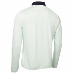 Calvin Klein Mens 2025 Atlantic Hybrid Stretch Insulated Half Zip Golf Sweater - M, Light Jade