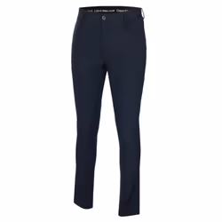 Calvin Klein Mens 2025 CK Impact 4-Way Stretch Slim Fit Golf Trousers - 40" Waist, Navy