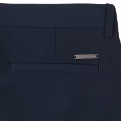 Calvin Klein Mens 2025 CK Impact 4-Way Stretch Slim Fit Golf Trousers - 40" Waist, Navy