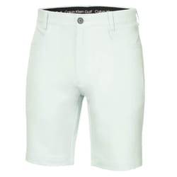 Calvin Klein Mens 2025 CK Impact 4-Way Stretch Slim Fit Golf Shorts - 36" Waist, Light Jade