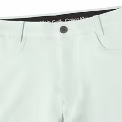 Calvin Klein Mens 2025 CK Impact 4-Way Stretch Slim Fit Golf Shorts - 36" Waist, Light Jade
