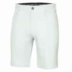 Calvin Klein Mens 2025 CK Impact 4-Way Stretch Slim Fit Golf Shorts - 40" Waist, Light Jade