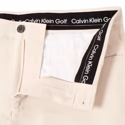 Calvin Klein Mens 2025 CK Impact 4-Way Stretch Slim Fit Golf Shorts - 34" Waist, Turtledove