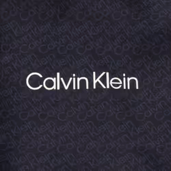 Calvin Klein Mens Printed Water Resistant Golf Windbreaker Jacket - S, Navy