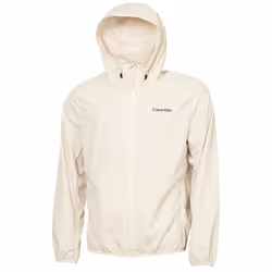 Calvin Klein Mens Printed Water Resistant Golf Windbreaker Jacket - XL, Turtle Dove