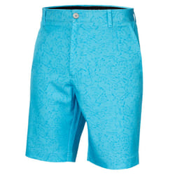 Calvin Klein Mens 2025 Printed Bullet Stretch Lightweight Wicking Golf Shorts - 38" Waist, Aquarius