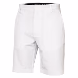 Calvin Klein Mens 2025 Printed Bullet Stretch Lightweight Wicking Golf Shorts - 38" Waist, White