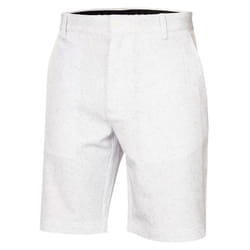 Calvin Klein Mens 2025 Printed Bullet Stretch Lightweight Wicking Golf Shorts - 38" Waist, White