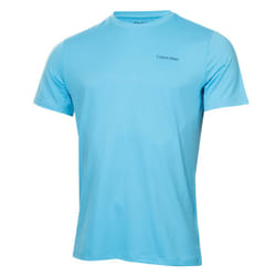 Calvin Klein Mens Newport Moisture Wicking Breathable Lightweight T-Shirt - XXL, Aquarius