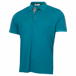 Calvin Klein Mens Club Golf Lightweight Breathable Wicking Polo Shirt - XL, Sea Green