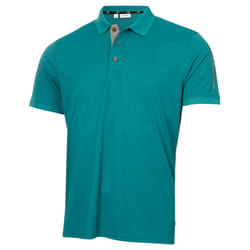Calvin Klein Mens Club Golf Lightweight Breathable Wicking Polo Shirt - XL, Sea Green