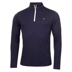 Calvin Klein Mens 2025 Westgate Half Zip Lightweight Insulated Golf Sweater - L, Navy