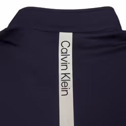 Calvin Klein Mens 2025 Westgate Half Zip Lightweight Insulated Golf Sweater - XL, Navy