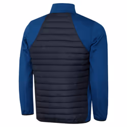 Calvin Klein Mens CK Hybrid Insulate Lightweight Golf Jacket - XXL, Dresden Blue/Navy