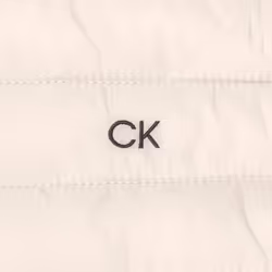 Calvin Klein Mens CK Hybrid Insulate Lightweight Golf Jacket - S, Parchment