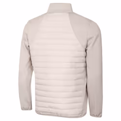 Calvin Klein Mens CK Hybrid Insulate Lightweight Golf Jacket - XL, Parchment