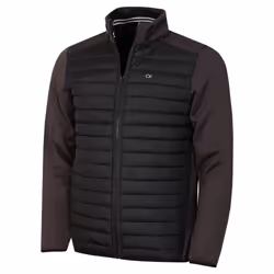 Calvin Klein Mens CK Hybrid Insulate Lightweight Golf Jacket - XL, Storm/Black