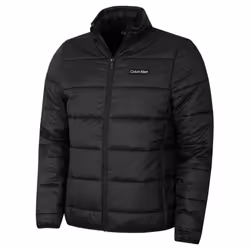 Calvin Klein Mens Adventure Full Zip Packable Padded Jacket - XXL, Black