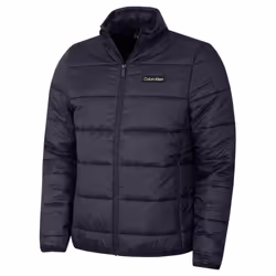 Calvin Klein Mens Adventure Full Zip Packable Padded Jacket - XL, Navy