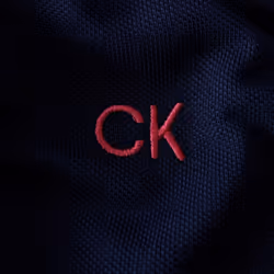 Calvin Klein Mens 2025 Prep Campus Oxford Pique Golf Polo Shirt - L, Solid Navy