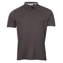 Calvin Klein Mens 2025 North Coast Moisture Wicking Golf Polo Shirt - L, Charcoal