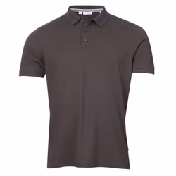 Calvin Klein Mens 2025 North Coast Moisture Wicking Golf Polo Shirt - XL, Charcoal