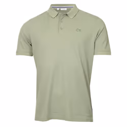 Calvin Klein Mens 2025 North Coast Moisture Wicking Golf Polo Shirt - L, Sage