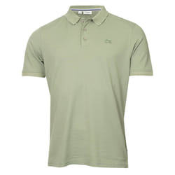 Calvin Klein Mens 2025 North Coast Moisture Wicking Golf Polo Shirt - S, Sage
