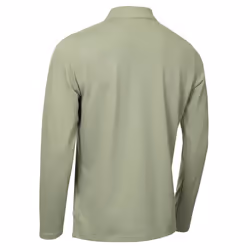 Calvin Klein Mens 2025 Long Sleeve Stretch Campus Golf Polo Shirt - XXL, Sage