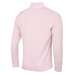 Calvin Klein Mens 2025 Rocky Half Zip Supersoft Stretch Golf Sweater - M, Baby Pink