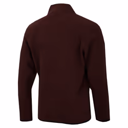 Calvin Klein Mens 2025 Polar Fleece 1/2 Zip Stretch Golf Sweater - XL, Burgundy