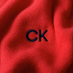Calvin Klein Mens 2025 Polar Fleece 1/2 Zip Stretch Golf Sweater - XXXXL, Red