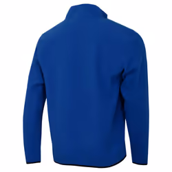 Calvin Klein Mens 2025 Polar Fleece 1/2 Zip Stretch Golf Sweater - L, Royal