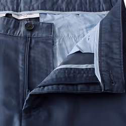 Calvin Klein Mens 2025 Campus Chino Lightweight Stretch Golf Shorts - 40, Denim