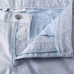 Calvin Klein Mens 2025 Campus Chino Lightweight Stretch Golf Shorts - 36, Ice Blue