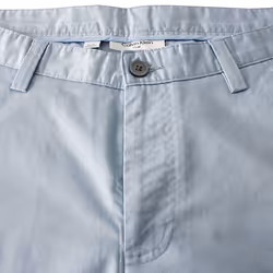 Calvin Klein Mens 2025 Campus Chino Lightweight Stretch Golf Shorts - 38, Ice Blue