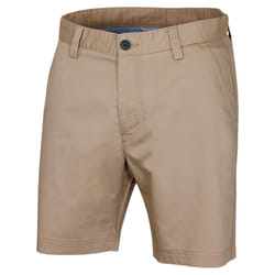 Calvin Klein Mens 2025 Campus Chino Lightweight Stretch Golf Shorts - 36, Khaki