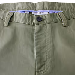 Calvin Klein Mens 2025 Campus Chino Lightweight Stretch Golf Shorts - 38, Pale Olive